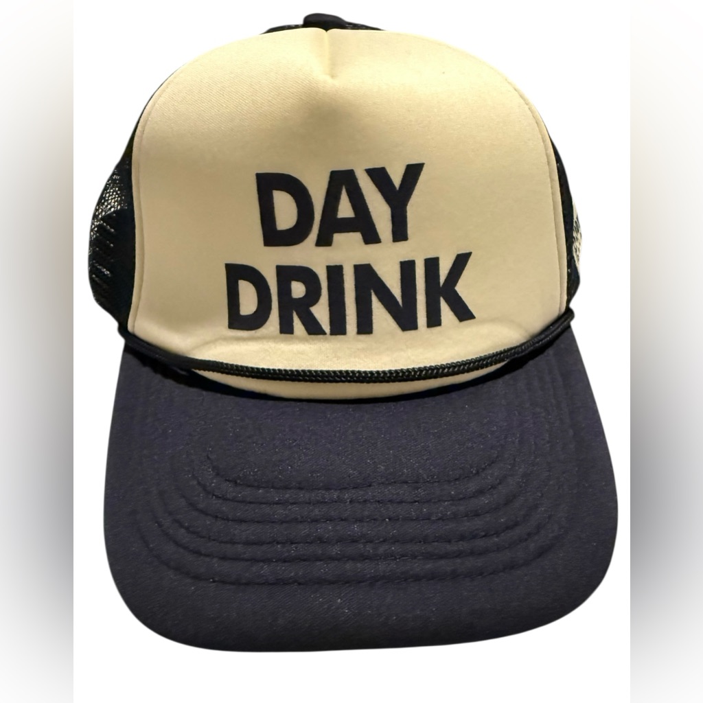 Deep Eddy Vodka Day Drink Rope Trucker Snapback Hat Ajustable Preowned Deep Eddy Vodka Day Drink Rope Trucker Snapback Hat Ajustable Preowned